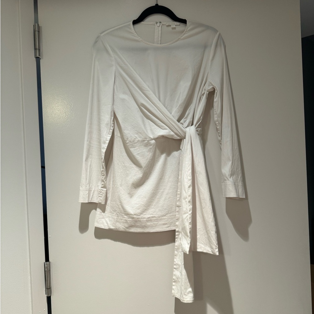 COS Classic Tied Blouse